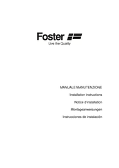 Foster NFI 6930 Installation Instructions Manual