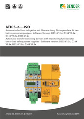 Bender ATICS-2-ISO Series Quick Start Manual