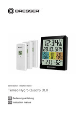 Bresser Temeo Hygro Quadro DLX Instruction Manual