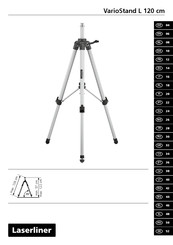 LaserLiner VarioStand L 120 cm Operating Instructions Manual