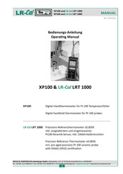 DRUCK & TEMPERATUR Leitenberger XP100 Operating Manual