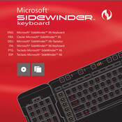 microsoft sidewinder x6 sending wrong keys