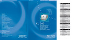 SCHOTT KL 200 Instructions For Use Manual
