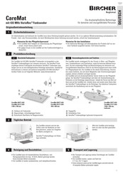 Bircher CareMat VarioRec Translation Of The Original Instructions