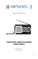 RIP TUNES RAFP-110 User Manual