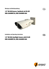 Eneo HDB-2000MIR1080 Installation And Operating Instructions Manual