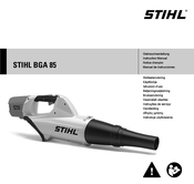 Stihl BGA 85 Instruction Manual