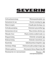 SEVERIN WS 3032 Instructions For Use Manual