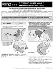 Weber Q 320 Replacement Instructions