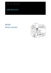 ABB M2305 Manual