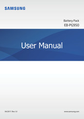 Samsung EB-PG950 User Manual