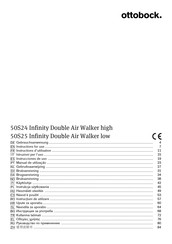 Otto Bock Infinity Double Air Walker high 50S24 Instructions For Use Manual