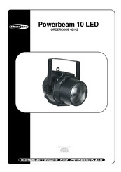 SHOWTEC Powerbeam 10 LED Product Manual