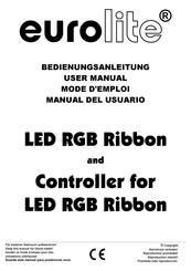 EuroLite LED RGB Ribbon User Manual