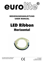 EuroLite LED Ribbon Horizontal User Manual