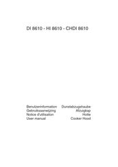 AEG CHDI 8610 User Manual