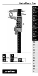 LaserLiner MetricMaster Plus Operating Instructions Manual