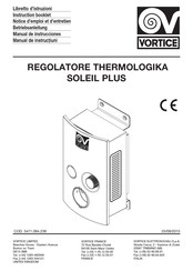 Vortice REGOLATORE THERMOLOGIKA SOLEIL PLUS Instruction Booklet