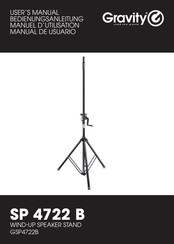 Adam Hall Gravity GSP4722B User Manual