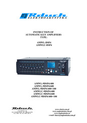 Rduch AMWL-9DSP4/400 Instructions Manual