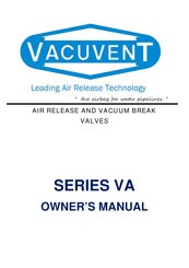 VACUVENT 150VA25 Owner's Manual