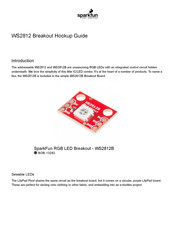 Sparkfun Electronics WS2812 Breakout Hookup Manual