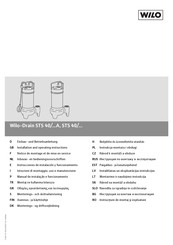 Wilo Wilo-Drain STS 40/A Series Installation And Operating Instructions Manual