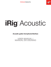 IK Multimedia iRig Voice User Manual