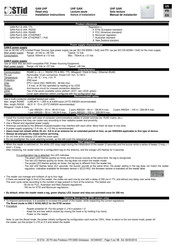 Stid GAN-Rx4-F-U04 Installation Instructions Manual