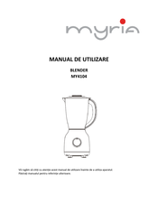 Myria MY4104 User Manual