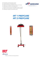 Hedson IRT 2 PREPCURE Assembly, Instruction & Spares Manual