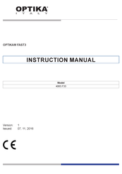 Optika 4083.F33 Instruction Manual