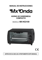Mx Onda MX-HC2159 Instruction Manual