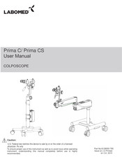 Labomed Prima CS User Manual