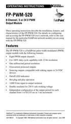 National Instruments FIELDPOINT FP-PWM-520 Operating Instructions Manual
