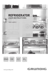 Grundig GKN 16835 X User Instructions
