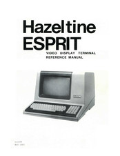 hazeltine ESPRIT Reference Manual