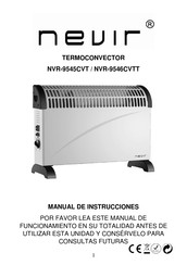 Nevir NVR-9545CVT Instruction Manual