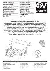 Vortice Lineo V0-T V0 Instruction Booklet