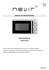 Nevir NVR-6124 M Instruction Manual