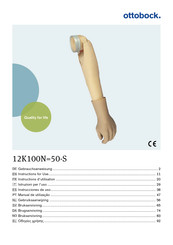 Otto Bock 12K100N 50-S Instructions For Use Manual