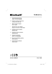 EINHELL TC-MS 2513 L Original Operating Instructions