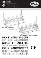 MO-EL MO-STICK INOX 372 Use And Maintenance