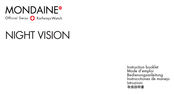 mondaine NIGHT VISION Instruction Booklet