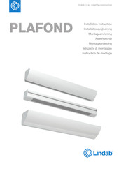 Lindab PLAFOND C Installation Instructions Manual