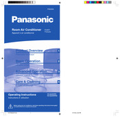 Panasonic CUA24CKP6G - SPLIT A/C OUT DOOR Operating Instructions