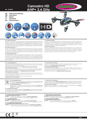 Jamara Camostro HD AHP+ 2,4 GHz Instruction Manual