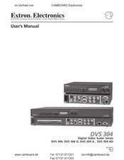 Extron electronics Digital Video Scaler Series User Manual