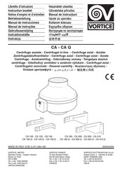 Vortice CA Instruction Booklet