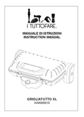 I TUTTOFARE GRIGLIATUTTO TOP KWI000010 Instruction Manual
